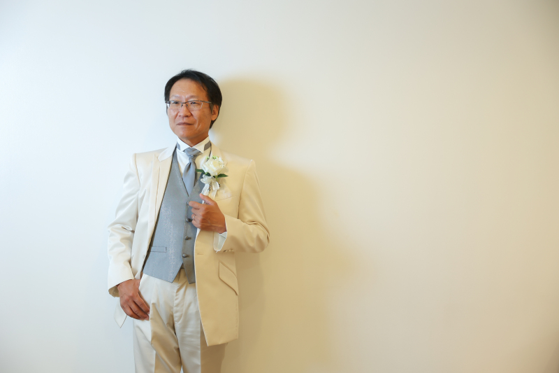 ご新郎様ソロショット