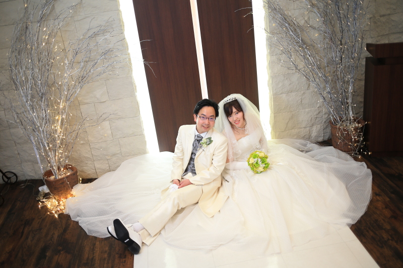 ウエディングドレス撮影