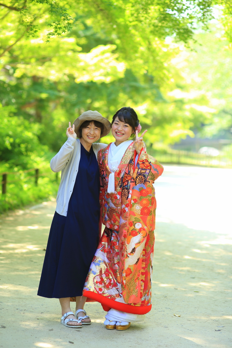 大好きなお母さんと♪