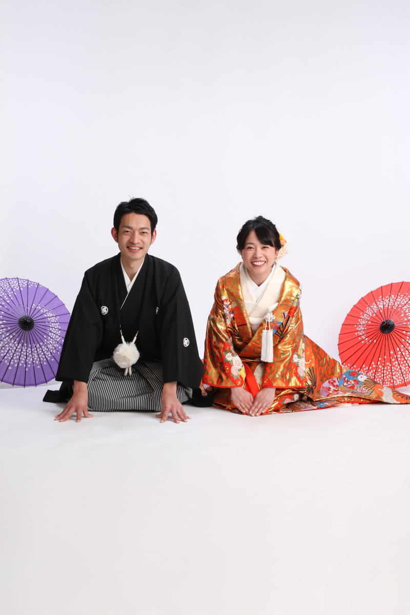 定番の正座ショット