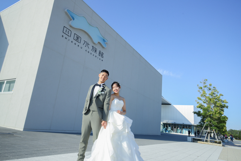 続いては、四国水族館♩