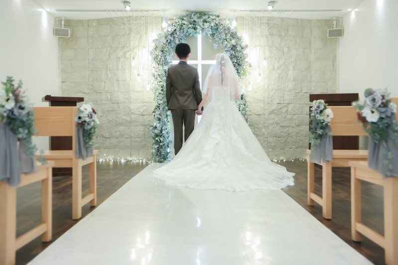 チャペルバックスタイル＊