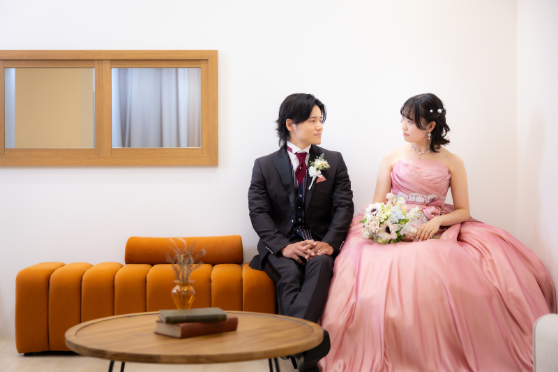 カラードレス撮影