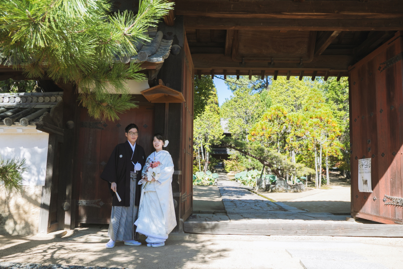 《新緑》和装ロケーション