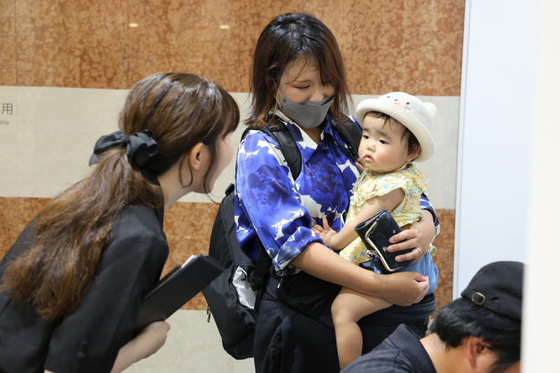 可愛いお子様と初ご対面♡