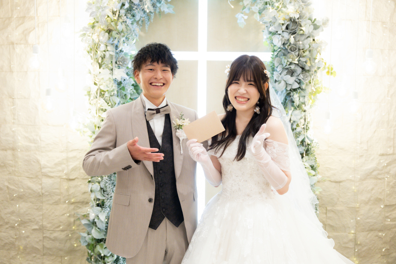 ご新郎様からのサプライズ...*