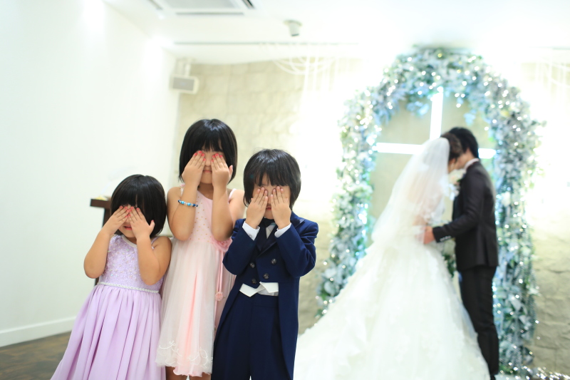 お子様たちも一緒に可愛い一枚♡