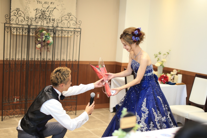 新郎様よりサプライズ*