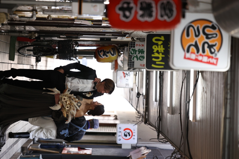 居酒屋通りにて