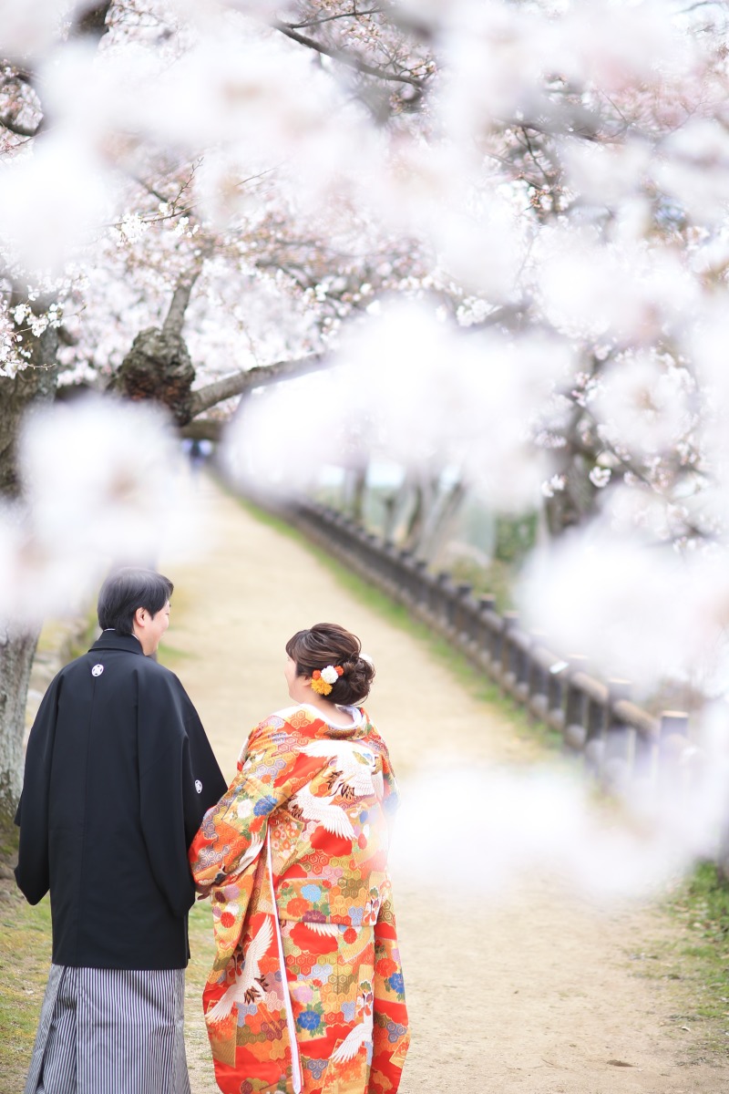 桜に包まれて・・・♡