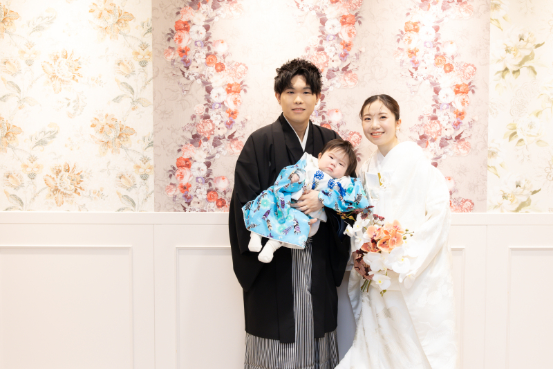 お子さまと撮影