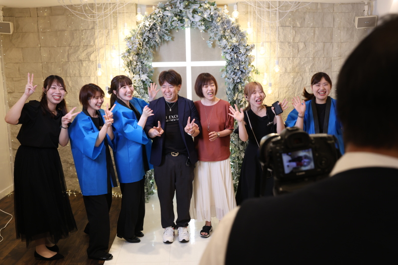 懐かしのスタッフと一緒に♪