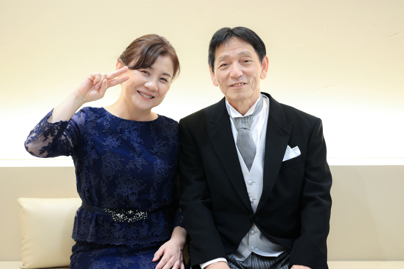 ご両親様の記念撮影も♡