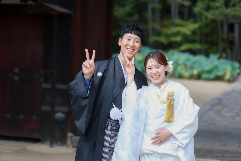 にっこりピース!