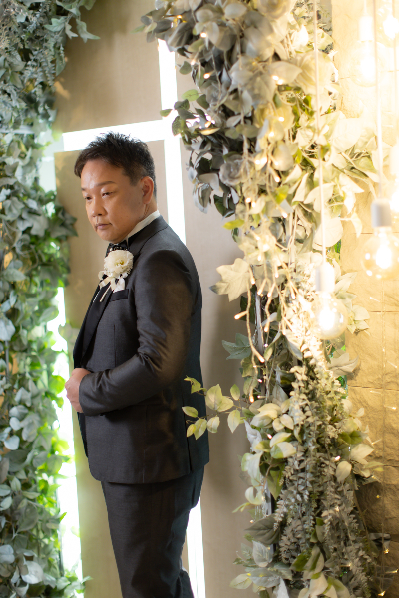新郎様お1人ショット