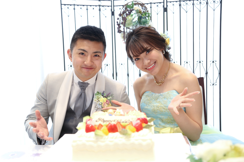 新郎様もさわやかに