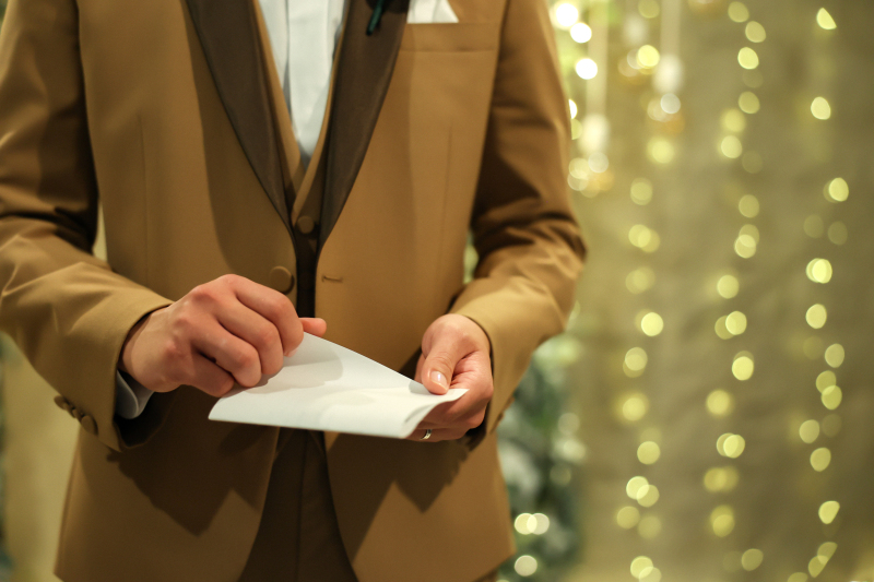 普段言えないこともお手紙に綴って。