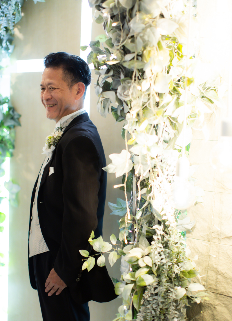 新郎様お1人ショット