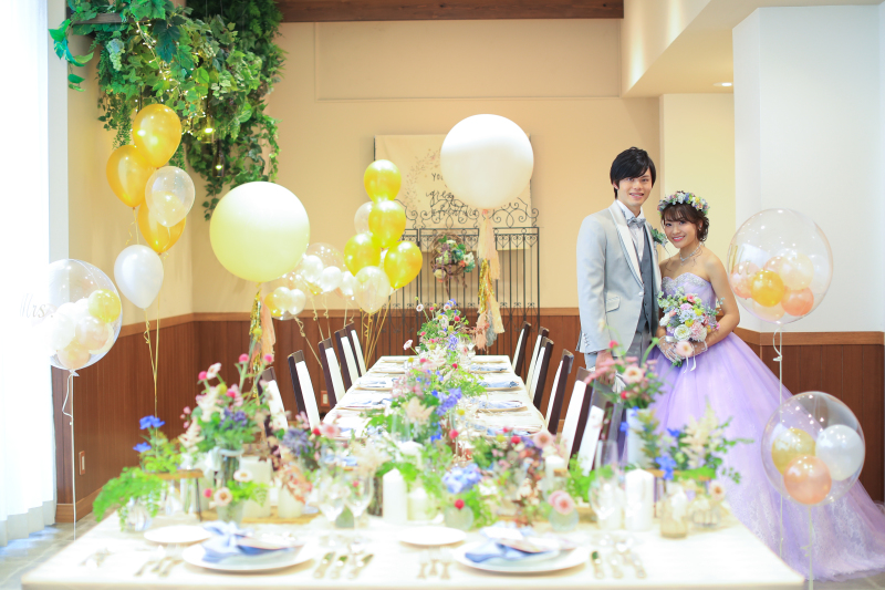 お気に入りのカラードレス☆