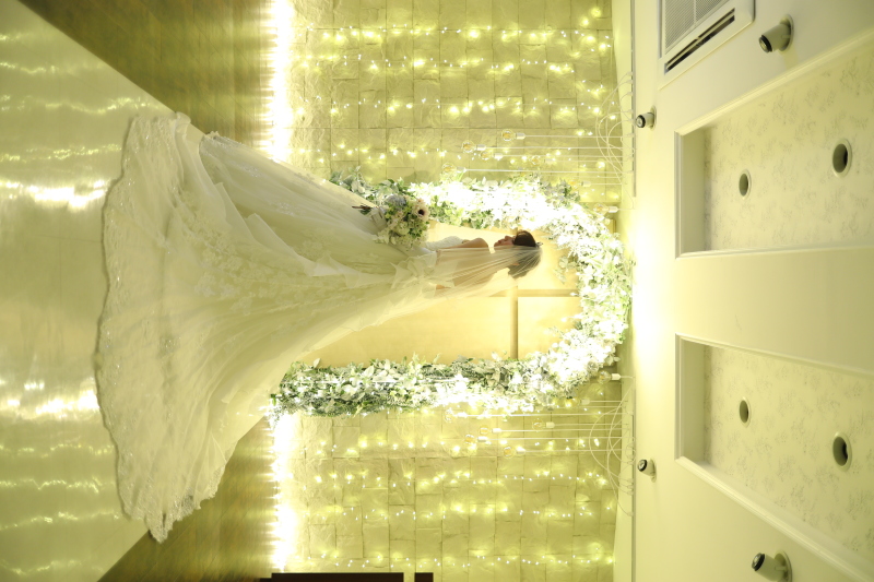 キラキラの光の中で