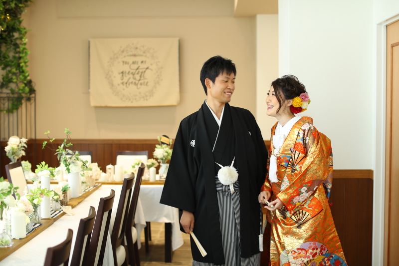 和装でのお写真撮影