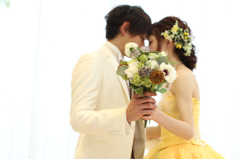 ブーケを使って