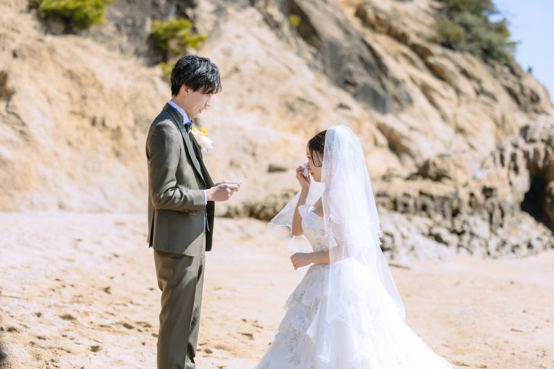 ご新郎様からのサプライズ