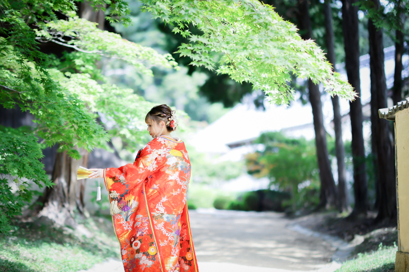 花嫁様お一人ショット