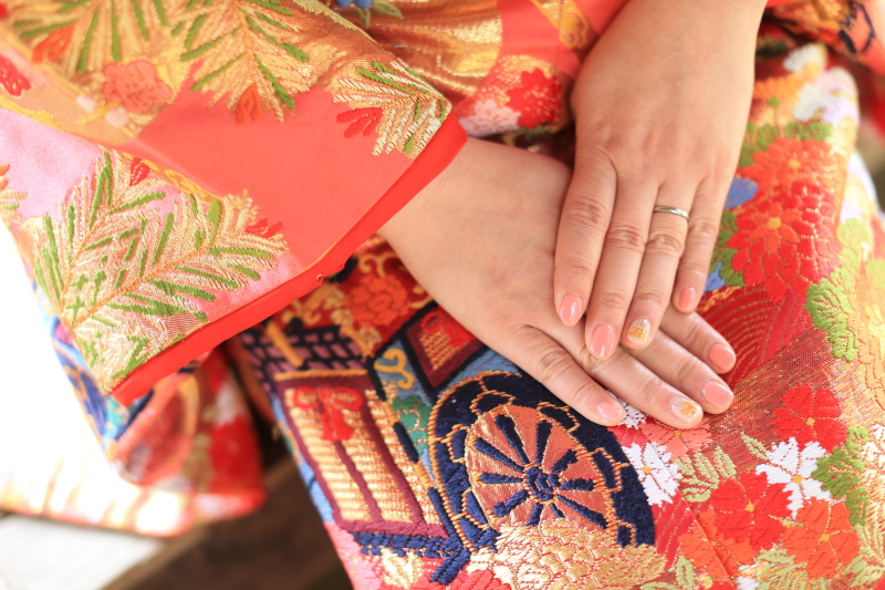 お手元ショット