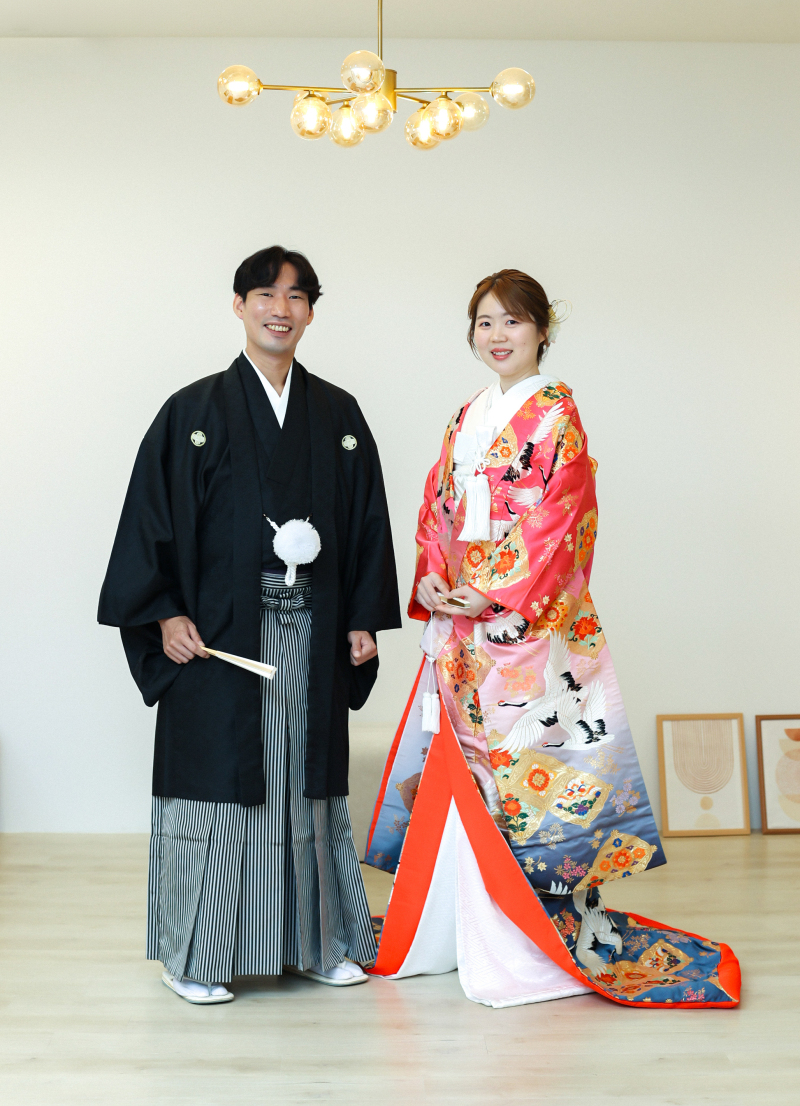 まずは、和装から*