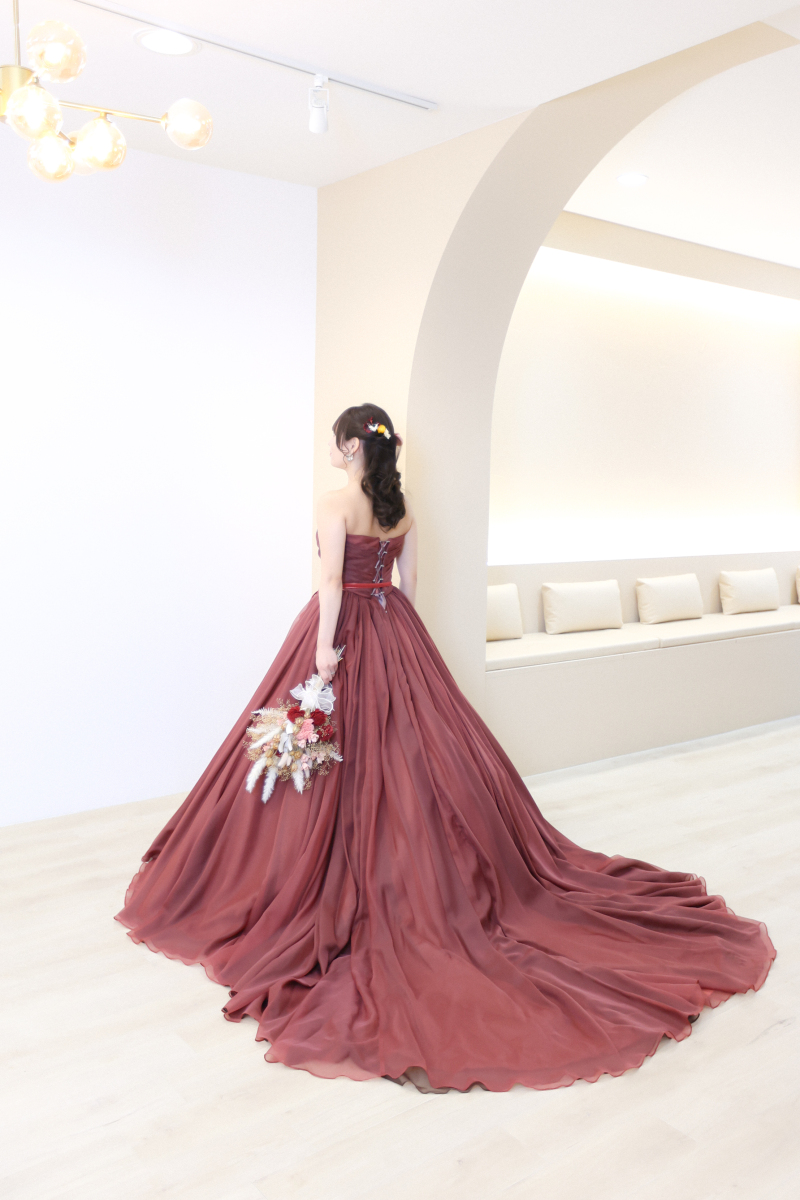 カクテルドレスにお着替え★