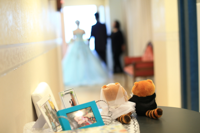 小さな新郎新婦様❤