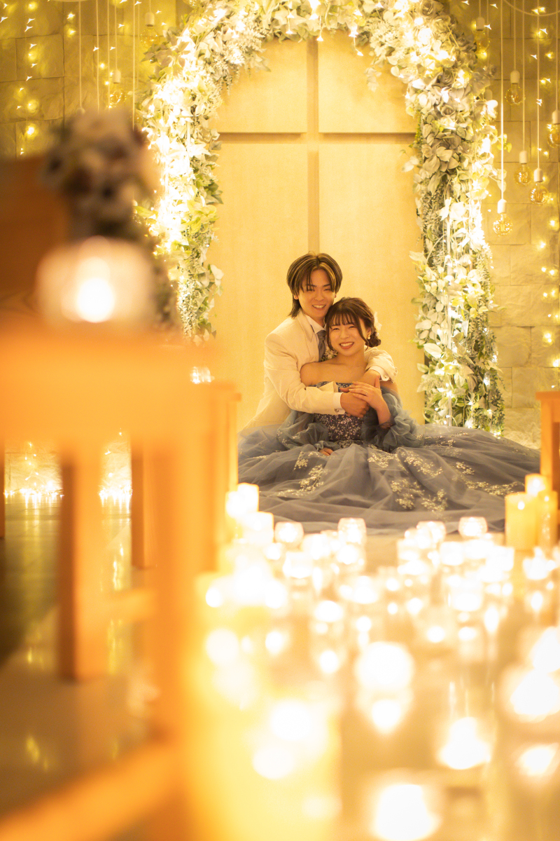 キャンドルに包まれて*