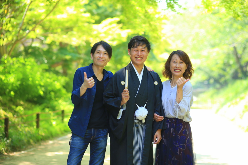 ご新郎様ファミリー☆