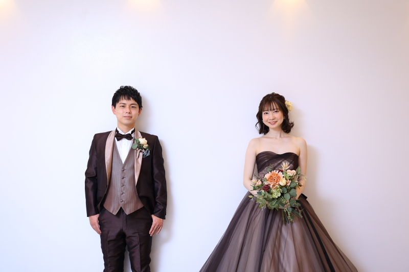 カラードレス撮影☆