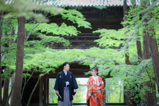 和装ロケ×洋装スタジオ