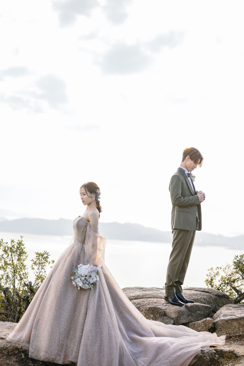 カラードレスで王子が岳ロケーション