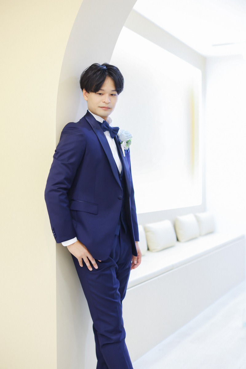 新郎様ソロショット