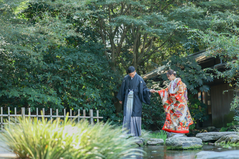 手を添えて・・