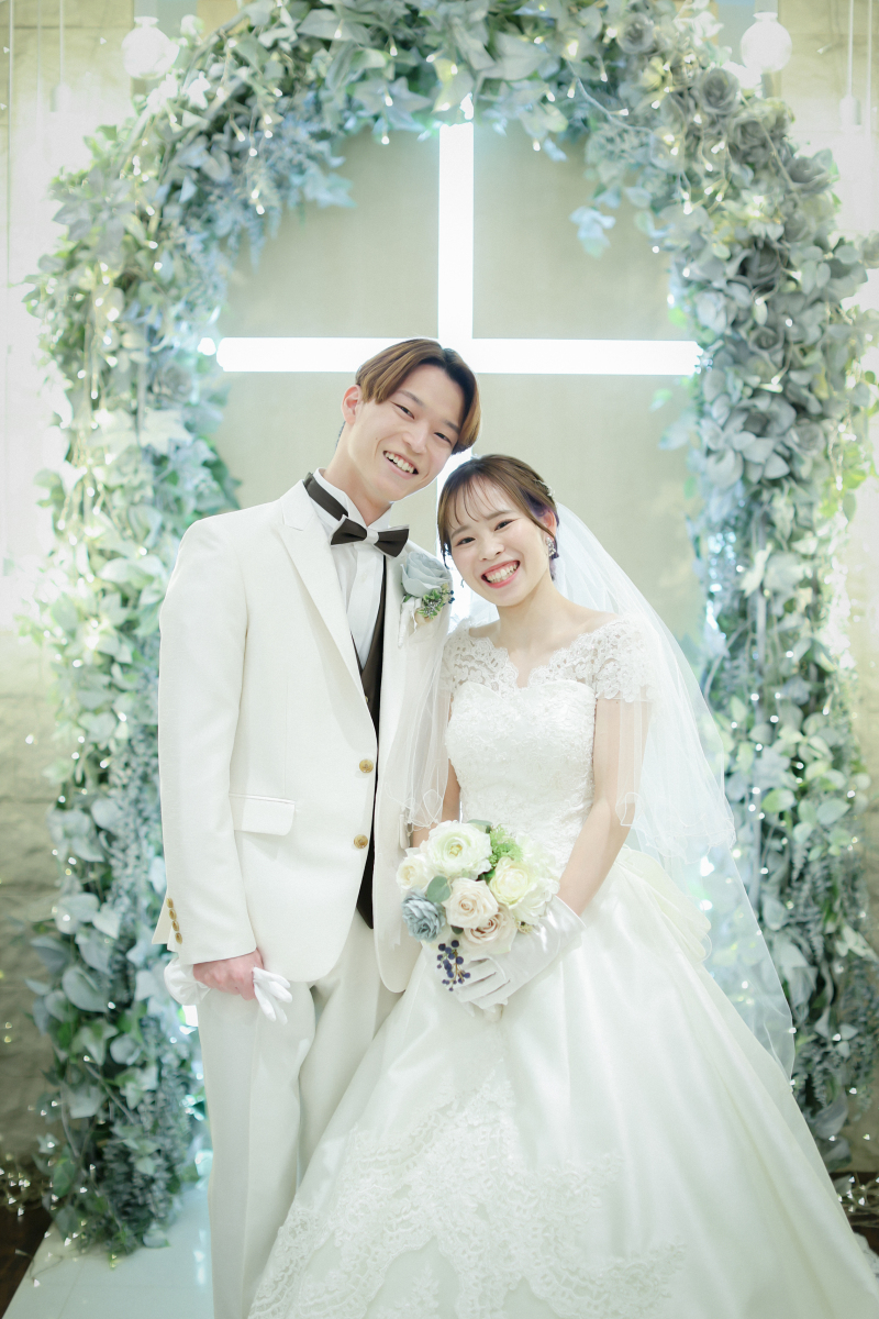 セレモニー撮影とお食事とロケーション撮影の盛沢山フォトウェディング