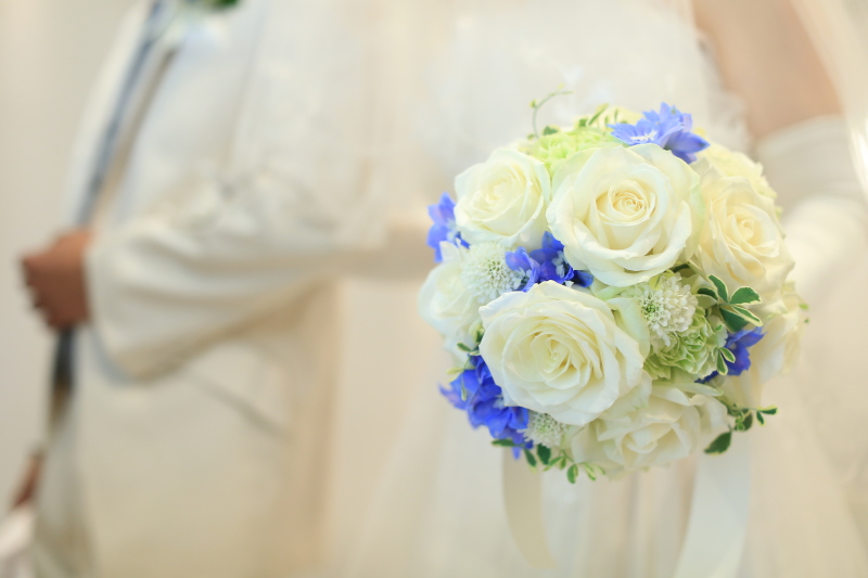 大好きな水色で♡