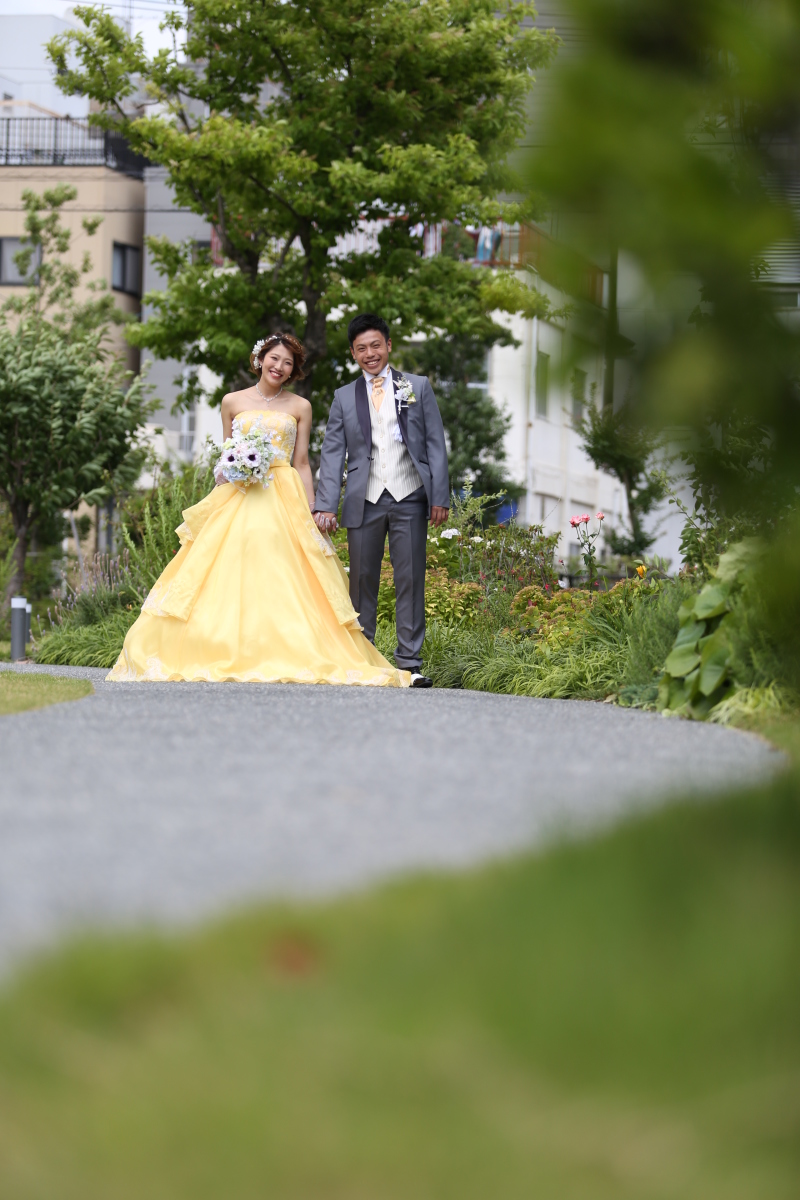 庭園ロケーション♪