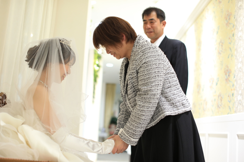 結婚式が楽しみだったお母様