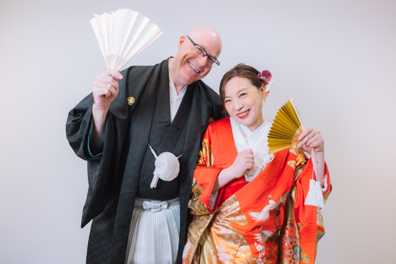 まずはふたりで、特別な和装の時間