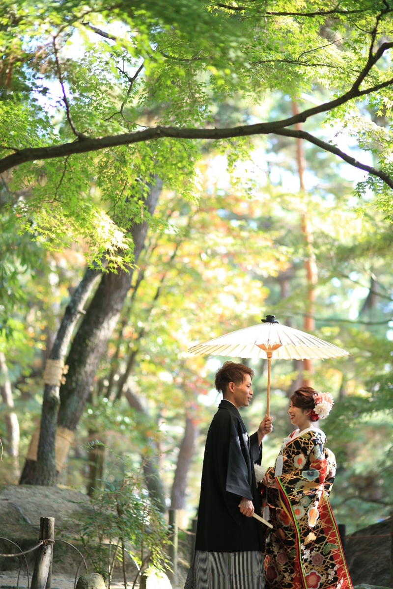 紅葉と新緑両方楽しめる♪