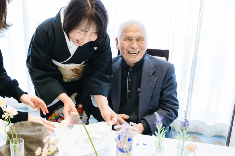 ゲスト様と一緒につくるサインツリー