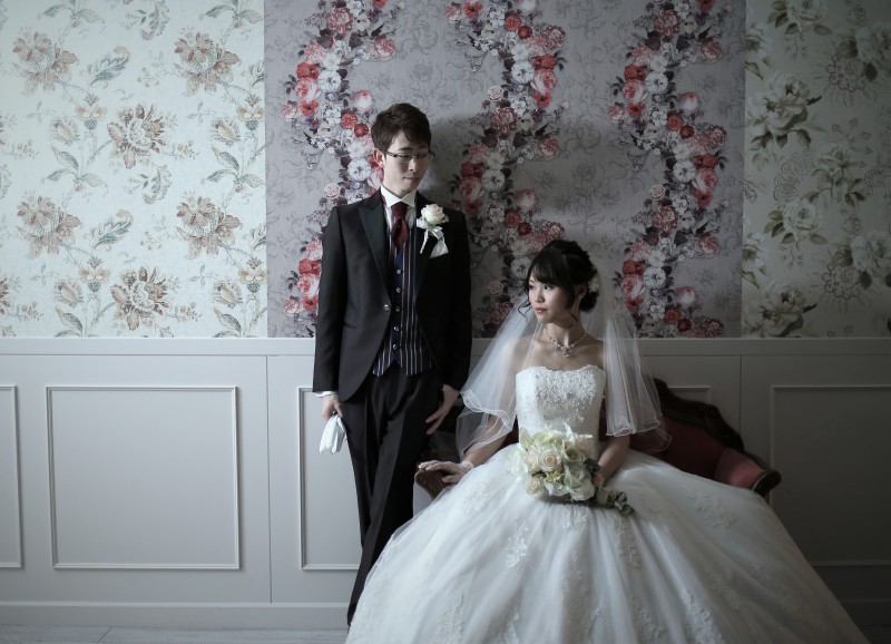 Studio wedding photo ❤