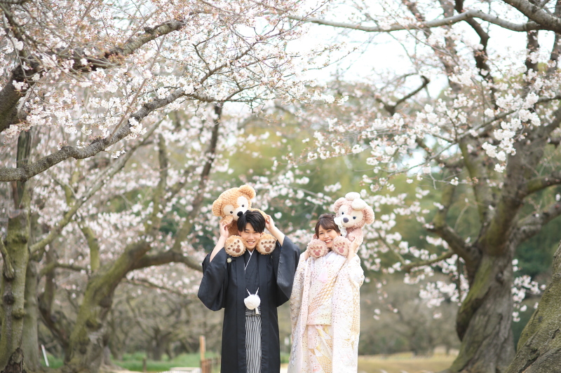 2人らしいアイテムで