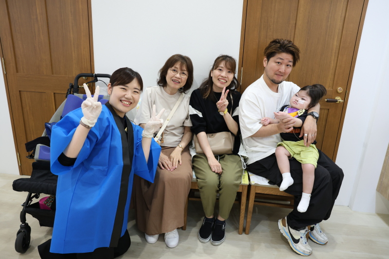ご家族でお越しくださいました☆