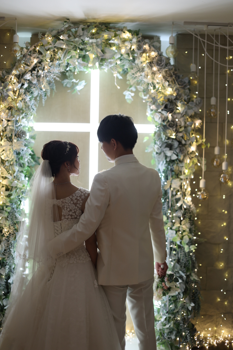 寄り添うおふたり